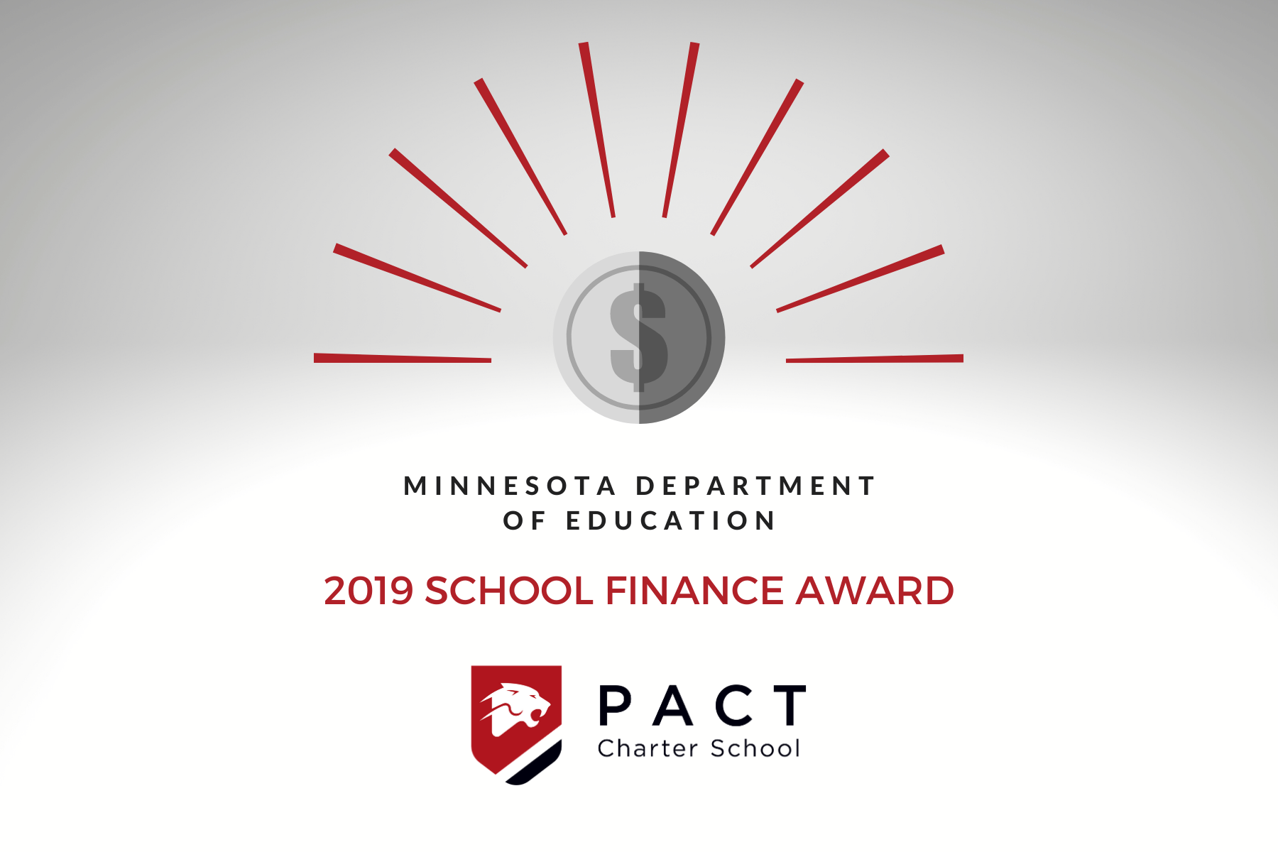 PACT Receives Finance Award