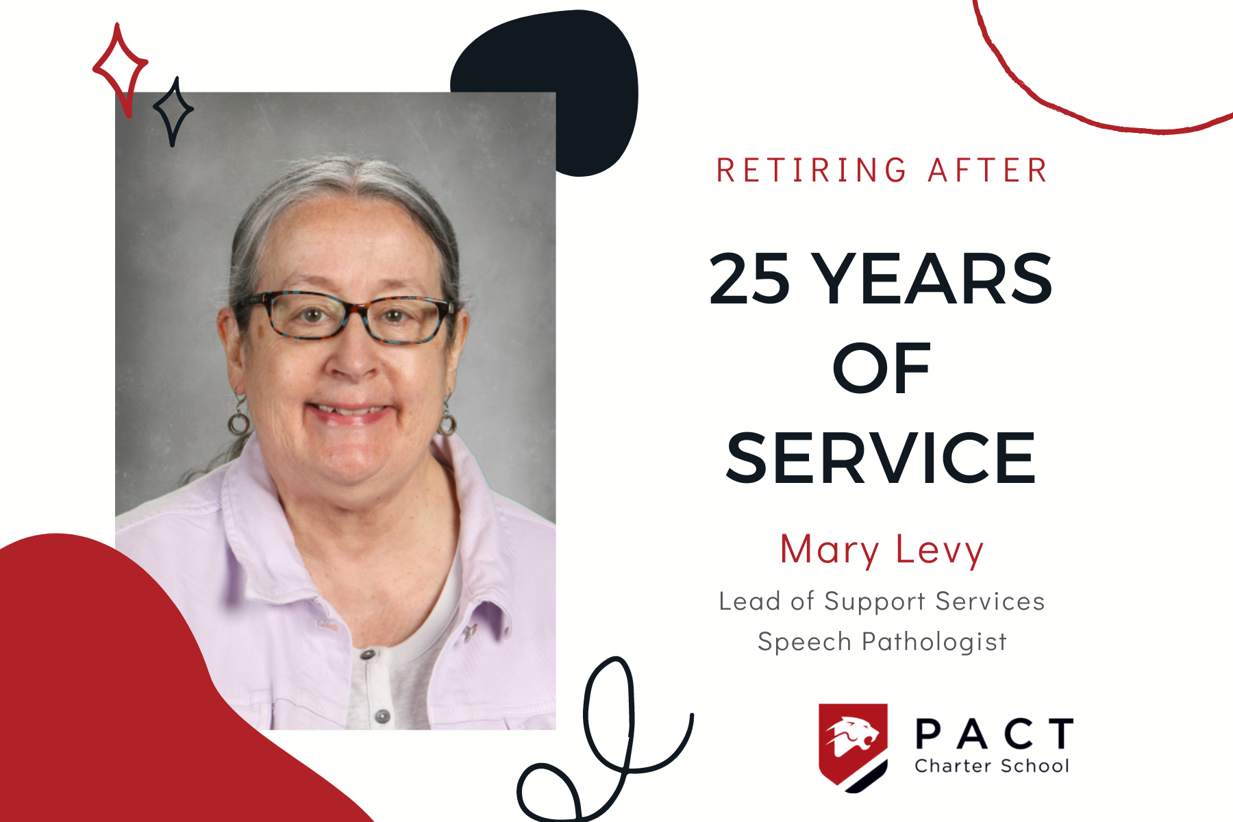 Mary Levy Retires After 25 Years