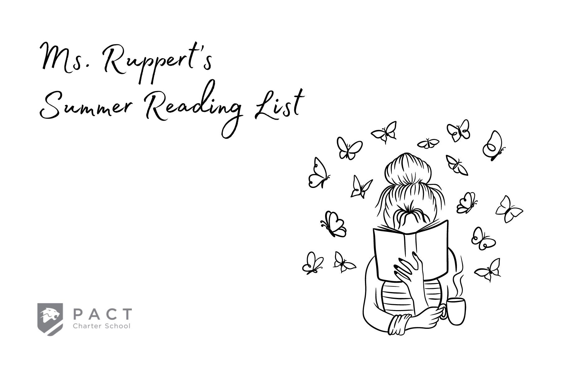 Summer Break Brings a Thrilling Adventure: Ms. Ruppert's Summer Reading List